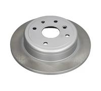 2x Brake disc Rear Axle solid 61-0W-W04C ASHIKA for CHEVROLET EPICA