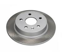 2x Brake disc Rear Axle solid 61-0W-W09C ASHIKA for SAAB OPEL CHEVROLET