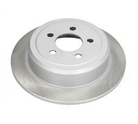 2x Brake disc Rear Axle solid 61008C JAPKO for JEEP DODGE