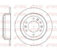 REMSA REAR 2 X BRAKE DISC 6102700 FOR KIA