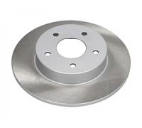 2x Brake disc Rear Axle solid 61156C JAPKO for NISSAN ALMERA TINO PRIMERA