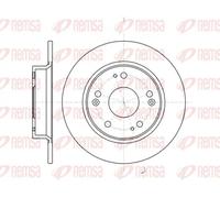 2x Brake disc Rear Axle solid 61175.00 REMSA for HONDA CIVIC VIII Hatchback