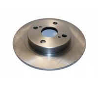 2x Brake disc Rear Axle solid 61201C JAPKO for TOYOTA COROLLA Compact