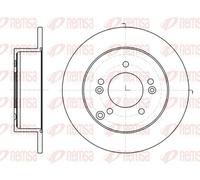 2x Brake disc Rear Axle solid 61293.00 REMSA for KIA CARENS III MPV