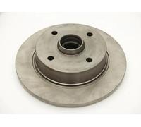2x Brake disc Rear Axle solid 61305C JAPKO for MAZDA 626 Mk II