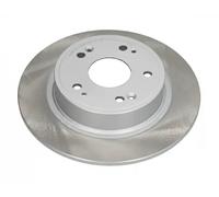 2x Brake disc Rear Axle solid 61415C JAPKO for HONDA ACCORD VIII