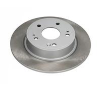 2x Brake disc Rear Axle solid 61425C JAPKO for HONDA HR-V