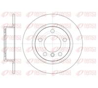 2x Brake disc Rear Axle solid 61441.00 REMSA for MINI MINI COUNTRYMAN