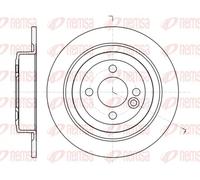 2x Brake disc Rear Axle solid 61443.00 REMSA for MINI MINI MINI Coupe