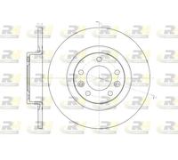 2x Brake disc Rear Axle solid 61473.00 ROADHOUSE for PEUGEOT 508 I 508 SW I