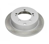2x Brake disc Rear Axle solid 61521C JAPKO for MITSUBISHI CHRYSLER