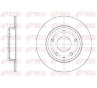 REMSA REAR 2 X BRAKE DISC 6157500 FOR MAZDA