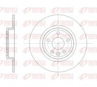 2x Brake disc Rear Axle solid 61785.00 REMSA for LAND ROVER DISCOVERY SPORT