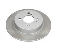 2x Brake disc Rear Axle solid 61801C JAPKO for SUZUKI SWIFT III