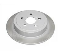 2x Brake disc Rear Axle solid 61990C JAPKO for CHRYSLER DODGE PLYMOUTH