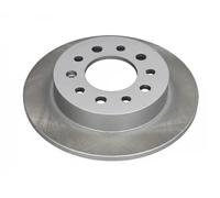 2x Brake disc Rear Axle solid 61H04C JAPKO for HYUNDAI COUPE II