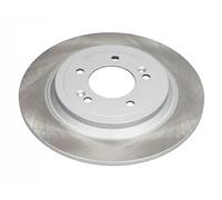 2x Brake disc Rear Axle solid 61H19C JAPKO for HYUNDAI KIA