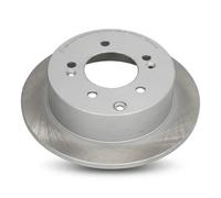2x Brake disc Rear Axle solid 61K15C JAPKO for KIA SOUL I