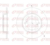 2x Brake disc Rear Axle solid 62099.00 REMSA for SUZUKI SWIFT V