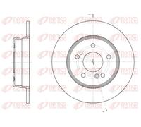 REMSA REAR 2 X BRAKE DISC 646700 FOR MERCEDES-BENZ