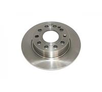 2x Brake disc Rear Axle solid 66150615501 vika for SEAT VW SKODA AUDI