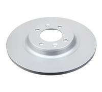 2x Brake disc Rear Axle solid 672533 VALEO for CITROËN PEUGEOT DS