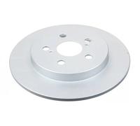 2x Brake disc Rear Axle solid 672540 VALEO for TOYOTA SUBARU LEXUS