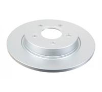 2x Brake disc Rear Axle solid 672628 VALEO for FORD FOCUS III Saloon FOCUS III