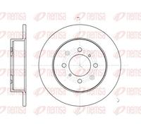2x Brake disc Rear Axle solid 6732.00 REMSA for ROVER OPEL HONDA MG