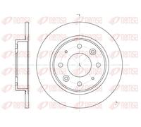 REMSA REAR 2 X BRAKE DISC 681300 FOR KIA