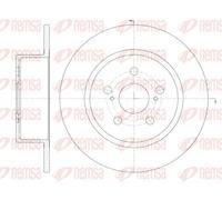 2x Brake disc Rear Axle solid 6878.00 REMSA for TOYOTA AVENSIS AVENSIS Liftback