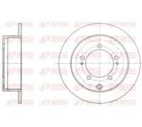 2x Brake disc Rear Axle solid 6903.00 REMSA for MITSUBISHI CHRYSLER
