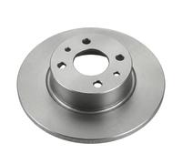 2x Brake disc Rear Axle solid 70 93 6830 SWAG for FIAT LANCIA ALFA ROMEO