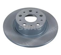 2x Brake disc Rear Axle solid 74 91 4166 SWAG for ALFA ROMEO 166