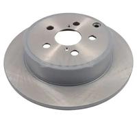 2x Brake disc Rear Axle solid 81 92 6061 SWAG for TOYOTA AVENSIS Estate AVENSIS