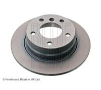 2x Brake disc Rear Axle solid ADB114328 BLUE PRINT for BMW 1