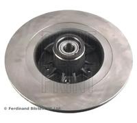 2x Brake disc Rear Axle solid ADBP430042 BLUE PRINT for RENAULT MEGANE II