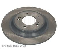 2x Brake disc Rear Axle solid ADBP430152 BLUE PRINT for HYUNDAI KIA