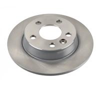 2x Brake disc Rear Axle solid ADF124339 BLUE PRINT for VW FORD SEAT