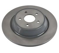 2x Brake disc Rear Axle solid ADF124377 BLUE PRINT for FORD KUGA II KUGA II VAN