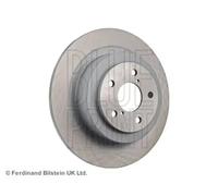 2x Brake disc Rear Axle solid ADS74321 BLUE PRINT for SUBARU LEGACY Mk II