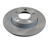 2x Brake disc Rear Axle solid ADV184302 BLUE PRINT for SEAT AUDI SKODA VW
