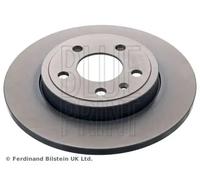 2x Brake disc Rear Axle solid ADV184314 BLUE PRINT for AUDI SEAT