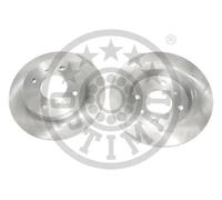 2x Brake disc Rear Axle solid BS-2000C OPTIMAL for NISSAN PRIMERA ALMERA Mk II