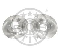 2x Brake disc Rear Axle solid BS-2060C OPTIMAL for MAZDA FORD USA