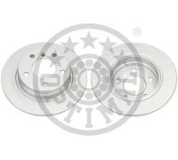 2x Brake disc Rear Axle solid BS-2840C OPTIMAL for BMW 3 3 Coupe 3 Convertible