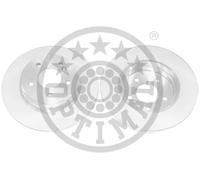 2x Brake disc Rear Axle solid BS-5550C OPTIMAL for MERCEDES-BENZ C-CLASS E-CLASS