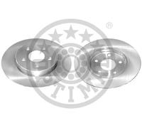 2x Brake disc Rear Axle solid BS-6000C OPTIMAL for FORD JAGUAR