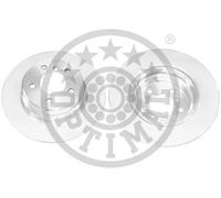 2x Brake disc Rear Axle solid BS-6230C OPTIMAL for BMW X5