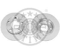 2x Brake disc Rear Axle solid BS-6770C OPTIMAL for AUDI A6 C5 A6 C5 Avant